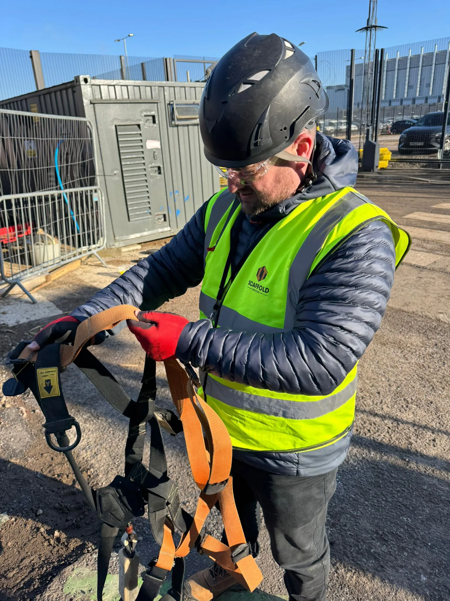 3 monthly harness inspection checks carried out by qualified lt management