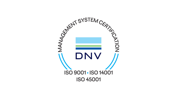 DNV ISO 9001, ISO 14001 and ISO 45001 certification