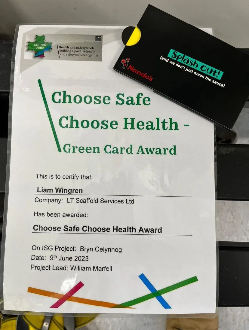 isg h&s award